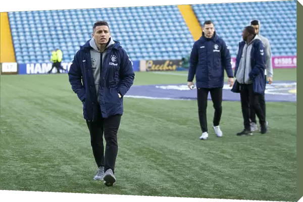 Rangers Captain James Tavernier Leads Team onto Rugby Park Pitch for Scottish Cup Fifth Round Clash against Kilmarnock