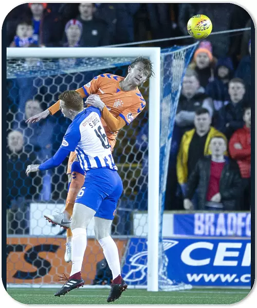 Rangers vs Kilmarnock: Joe Worrall Clears the Ball in Fifth Round of Scottish Cup at Rugby Park