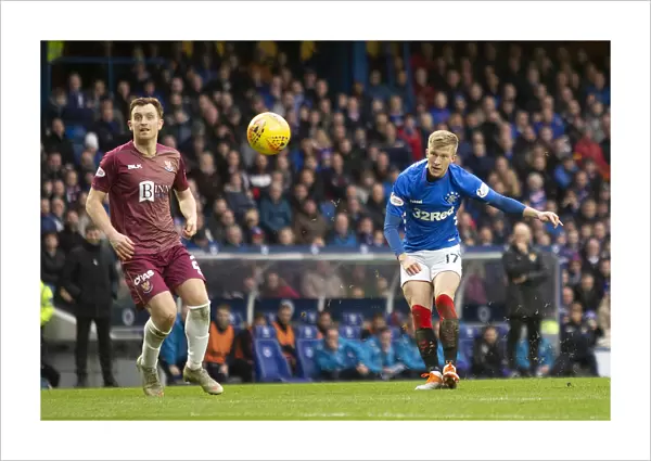 Rangers vs St. Johnstone: McCrorie in Action at Ibrox Stadium - Scottish Premiership