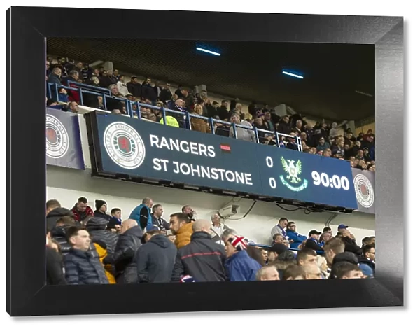 Scottish Premiership Showdown at Ibrox Stadium: Rangers vs St. Johnstone (Scottish Cup Champions 2003)