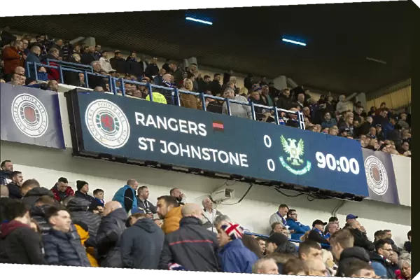 Scottish Premiership Showdown at Ibrox Stadium: Rangers vs St. Johnstone (Scottish Cup Champions 2003)