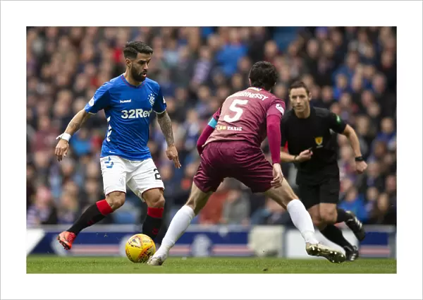 Rangers vs St. Johnstone: Daniel Candeias at Ibrox Stadium - Scottish Premiership