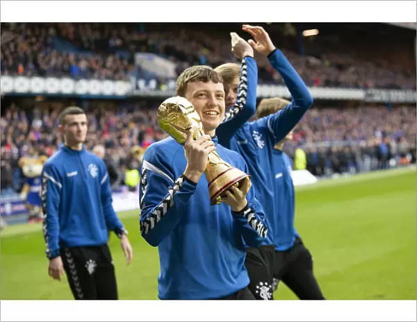 Rangers U17s: Scottish Cup Champions & Al Kass International Cup Victors - Triumphant Parade at Ibrox