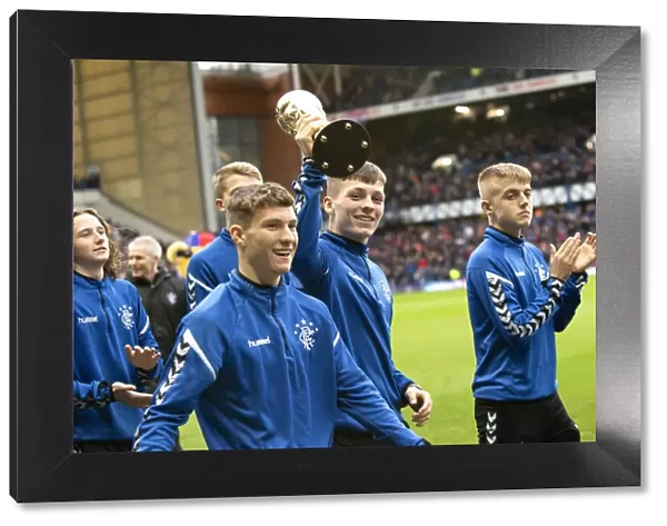 Rangers U17s: Scottish Cup Champions & Al Kass International Cup Victors - Triumphant Parade at Ibrox Stadium