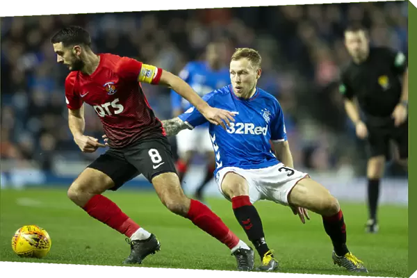 Scott Arfield vs Gary Dicker: Fifth Round Replay Showdown at Ibrox Stadium - Rangers vs Kilmarnock, Scottish Cup