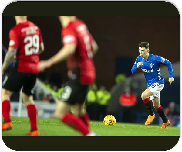 Rangers Ryan Jack: Determined Performance in William Hill Scottish Cup Fifth Round Replay vs Kilmarnock at Ibrox Stadium (Scottish Cup Champions 2003)
