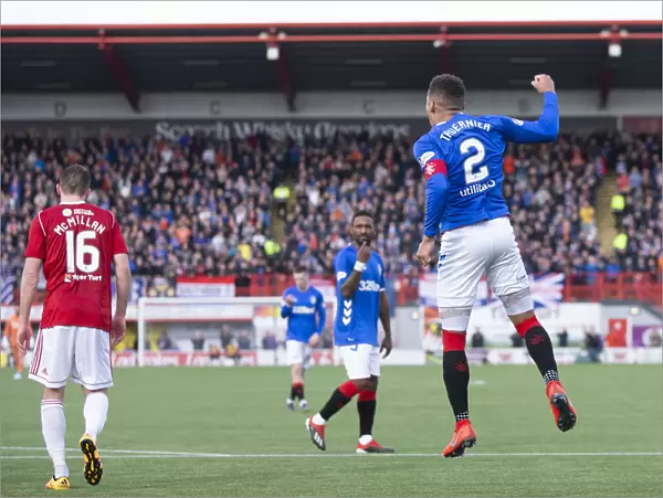 Rangers Tavernier Scores Penalty in Scottish Premiership Clash at Hamilton's Hope Central Business District Stadium