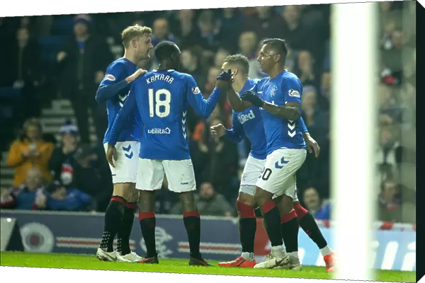 Thrilling Moment: Alfredo Morelos's Stunning Goal for Rangers at Ibrox