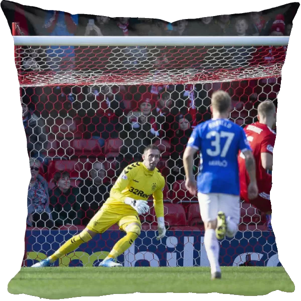 Rangers Allan McGregor Dives to Save Cosgrove's Penalty at Pittodrie: Scottish Cup Quarter-Final Showdown