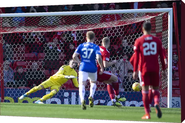 Rangers Allan McGregor Denies Cosgrove's Penalty at Pittodrie: Scottish Cup Quarter-Final Showdown