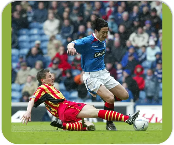 Rangers Clinch Unforgettable Scottish Premiership Title with 2-0 Victory Over Partick Thistle (April 17, 2004)