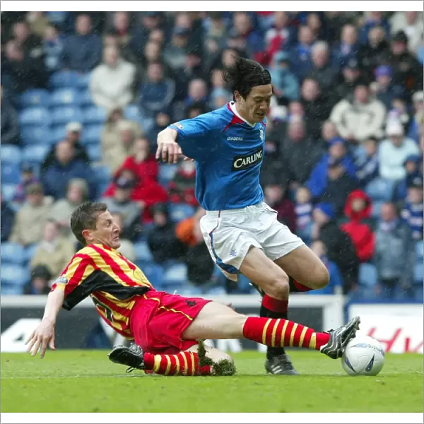 Rangers Clinch Unforgettable Scottish Premiership Title with 2-0 Victory Over Partick Thistle (April 17, 2004)
