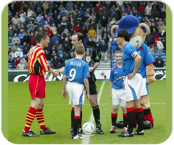 Rangers Secure 2-0 Victory Over Partick Thistle - 17th April 2004