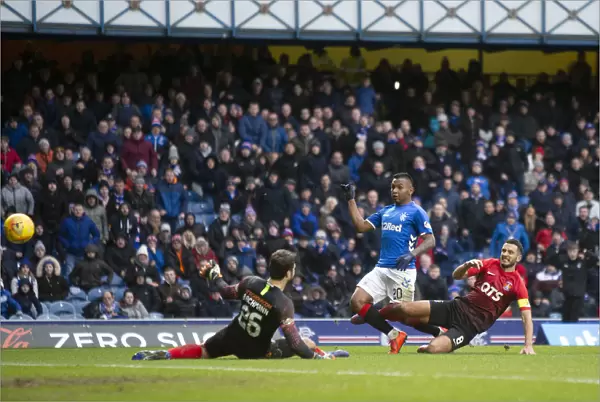 Rangers Alfredo Morelos: The Thrilling Ibrox Goal - Securing Scottish Premiership Victory and Scottish Cup Triumph (2023)