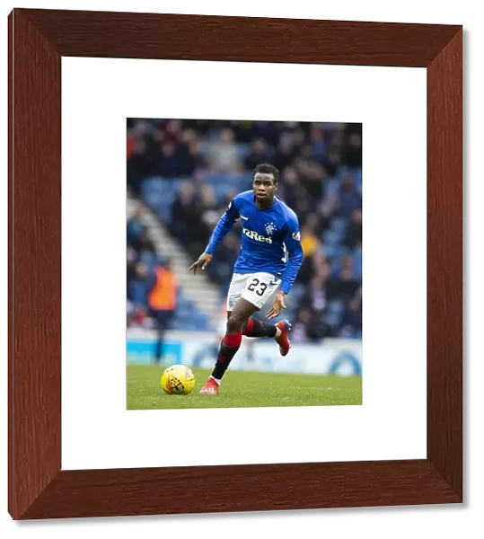 Lassana Coulibaly: Rangers Star in Action at Ibrox Stadium - Scottish Premiership (Scottish Cup Winners 2003)