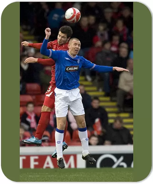Kenny Miller Scores the Dramatic Winner for Rangers at Pittodrie Stadium: 1-0 against Aberdeen