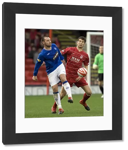 Kris Boyd Scores the Thriller Winner for Rangers at Pittodrie Stadium - Clydesdale Bank Premier League