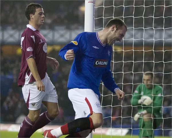 Rangers Kris Boyd Scores Decisive Penalty: 3-0 Lead Against St. Johnstone at Ibrox