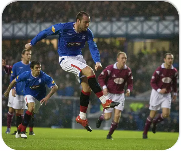 Rangers Kris Boyd Scores Decisive Penalty: 3-0 Lead Over St. Johnstone at Ibrox