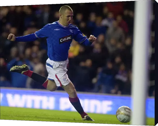 Rangers Kenny Miller Scores His Brace: 6-1 Thrashing of Motherwell at Ibrox Stadium (Clydesdale Bank Premier League)