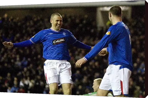 Rangers Glory: Six-Goal Onslaught by Boyd and Miller vs. Motherwell (Clydesdale Bank Premier League, Ibrox Stadium)