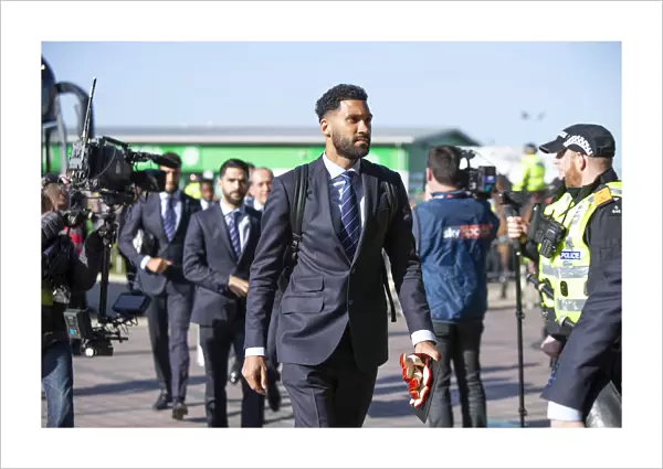 Wes Foderingham Arrives at Celtic Park: Rangers Football Club Prepares for Scottish Premiership Clash with Celtic (Scottish Cup Winners 2003)