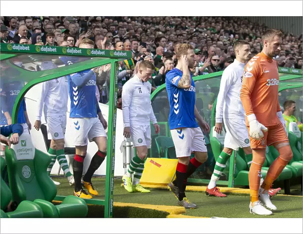Scottish Premiership Showdown: Rangers Scott Arfield and Allan McGregor Prepare for Battle at Celtic Park