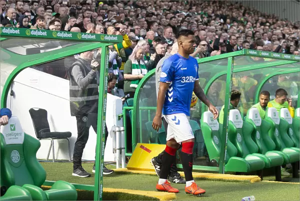 Alfredo Morelos Leads Rangers Out at Celtic Park: Scottish Premiership Clash at Iconic Celtic Ground