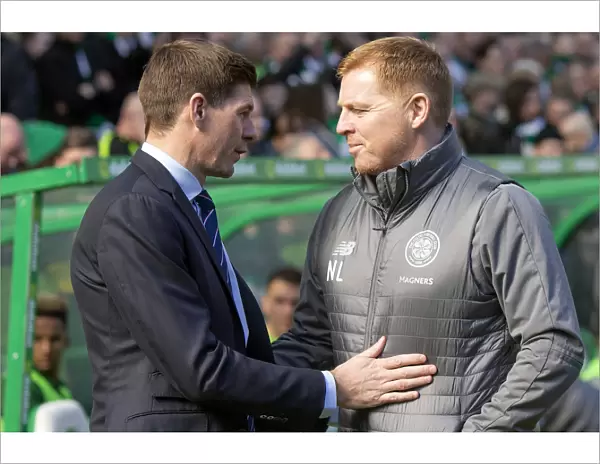 Steven Gerrard vs Neil Lennon: Celtic Park Showdown - Scottish Premiership Clash of Titans