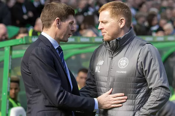 Steven Gerrard vs Neil Lennon: Celtic Park Showdown - Scottish Premiership Clash of Titans