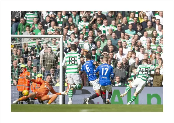 James Forrest Scores the Second Goal: Celtic vs Rangers, Scottish Premiership, Celtic Park