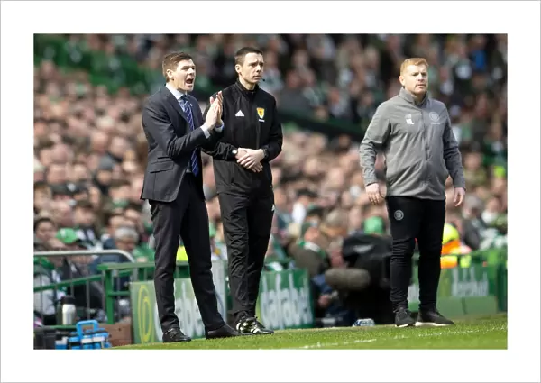 Scottish Premiership Showdown: Gerrard vs Lennon - Title-Winning Managers Clash at Celtic Park (2003)
