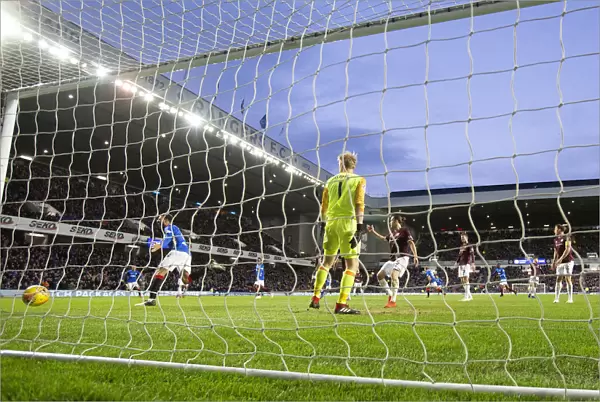 Connor Goldson Scores the Decisive Goal: Rangers Victory over Hearts at Ibrox Stadium
