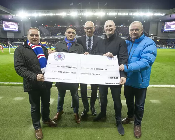 Rangers Fans Raise Funds for Willie Waddell Committee at Ibrox: Scottish Premiership Clash Against Hearts