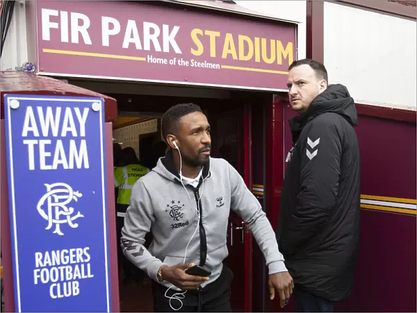 Jermain Defoe Arrives at Fir Park: Motherwell vs Rangers, Scottish Premiership