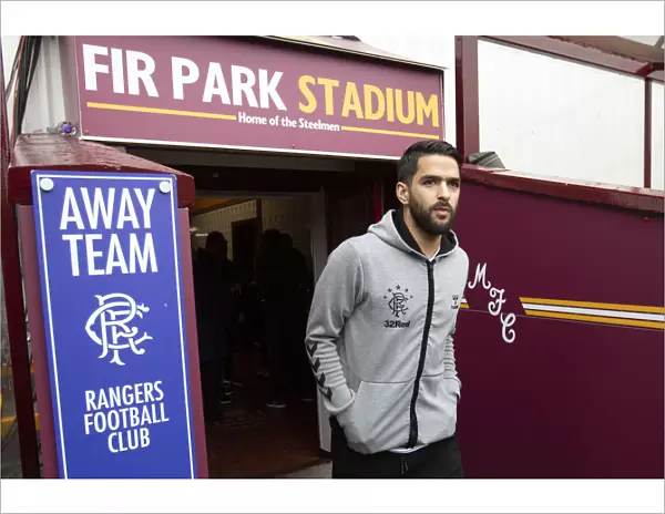 Daniel Candeias Arrives at Fir Park: Motherwell vs Rangers, Scottish Premiership