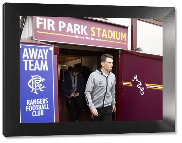 Rangers Ryan Jack Arrives at Fir Park for Motherwell Clash in Scottish Premiership