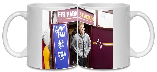 Ross McCrorie Arrives at Fir Park: Motherwell vs Rangers, Scottish Premiership