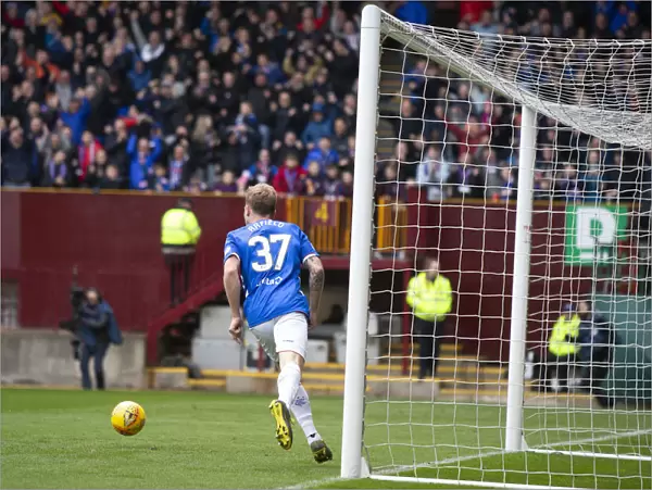 Scott Arfield Scores First Goal for Rangers: Motherwell vs Rangers, 2023 - Scottish Premiership: Rangers Scottish Cup Triumph Continues
