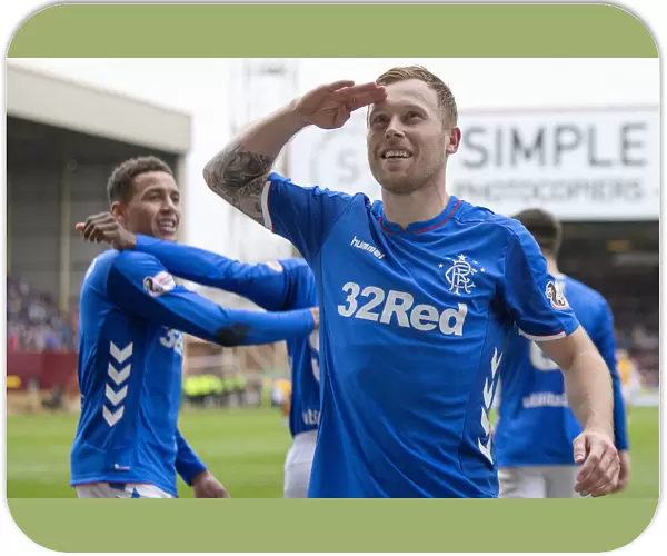 Rangers Scott Arfield Scores Hat-Trick: Dominating Motherwell in the Scottish Premiership