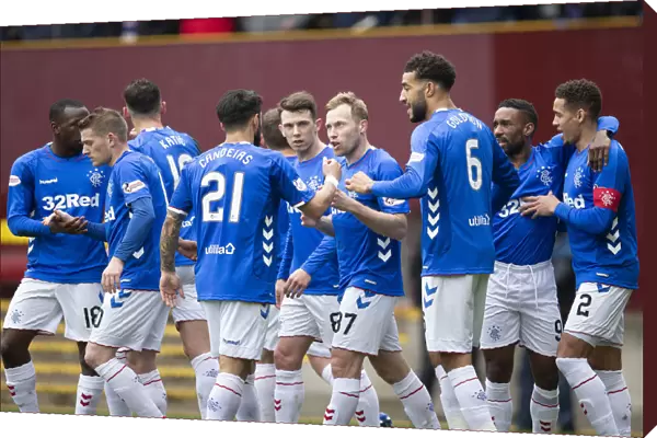 Scott Arfield's Thriller: Rangers Triumph Over Motherwell in the Scottish Premiership - A Goal to Remember