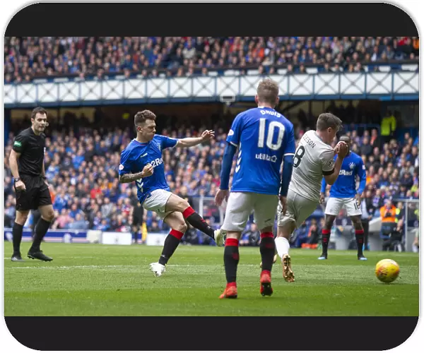 Rangers Ryan Jack Aims for Glory: Scottish Premiership Clash Against Aberdeen at Ibrox Stadium