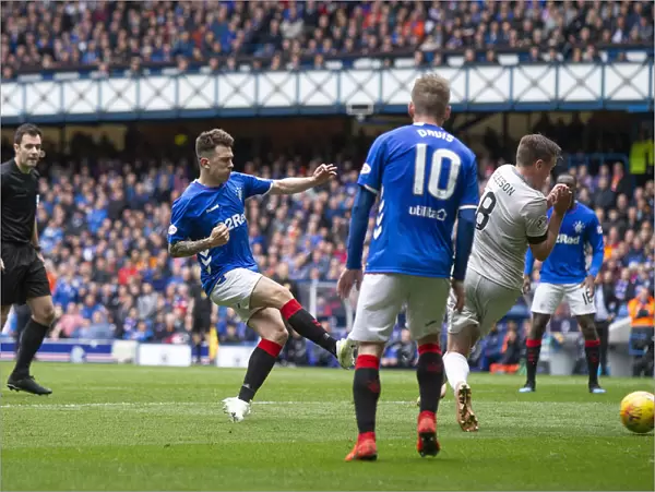 Rangers Ryan Jack Aims for Glory: Scottish Premiership Clash Against Aberdeen at Ibrox Stadium