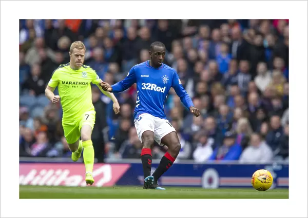 Rangers vs Hibernian: Glen Kamara in Action at Ibrox Stadium - Scottish Premiership