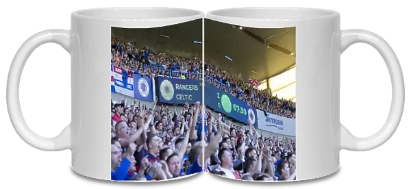 Passionate Ibrox Showdown: Rangers vs Celtic - Championship Battle (2003) - Sea of Emotions at Ibrox Stadium (Scottish Premiership and Scottish Cup Triumph)