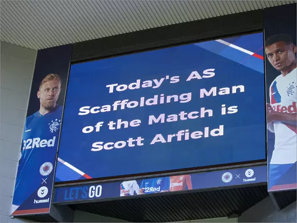 Scott Arfield Named Man of the Match: Rangers vs Celtic, Scottish Premiership, Ibrox Stadium