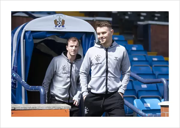 Rangers Football Club: Halliday and Middleton Arrive at Rugby Park for Kilmarnock Clash in Scottish Premiership