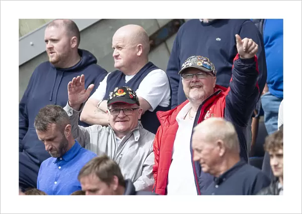 Rangers Fans Unleash Passionate Roar at Rugby Park: Kilmarnock vs Rangers, Scottish Premiership
