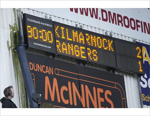Rangers Triumph: Scottish Premiership - Kilmarnock vs Rangers (Full-Time Score at Rugby Park)
