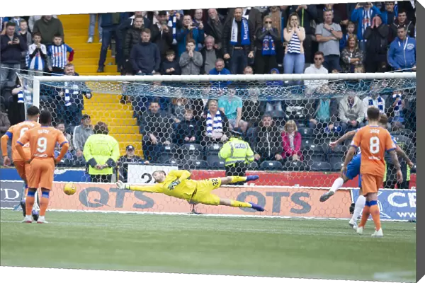 Eamonn Brophy Scores Dramatic Penalty for Kilmarnock Against Rangers in Scottish Premiership at Rugby Park